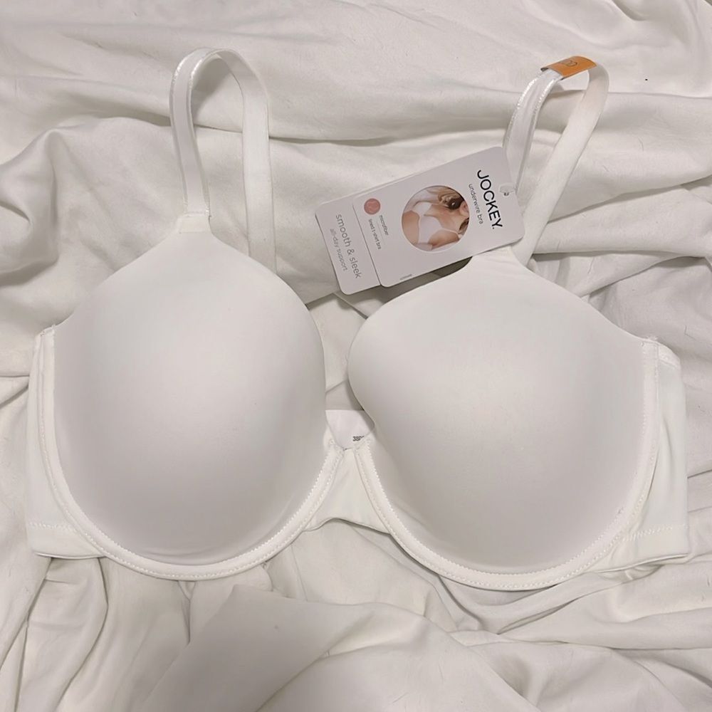 NWT- Jockey- 32DD.. Microfiber T-Shirt Underwire Bra